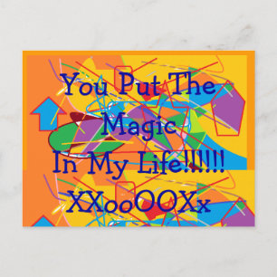 Magical You Postcard
