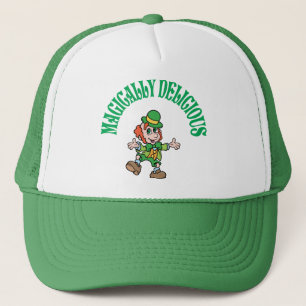 Magically Delicious Dancing Leprechaun Trucker Hat