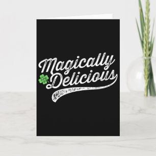 Magically Delicious Funny St. Patrick's Day Card