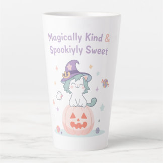 Magically Kind & Spookily Sweet – Cute Pastel Hall Latte Mug