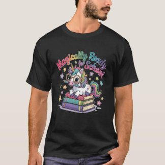 Magically Ready for School Unicorn Back to School T-Shirt