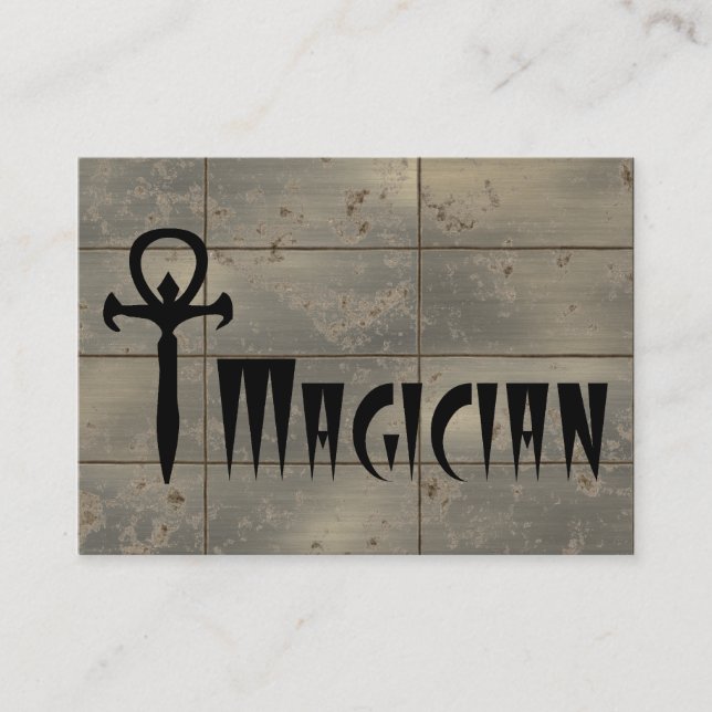 Magician Business Card (Front)
