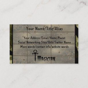 Magician Business Card