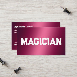 Magician Calling Card