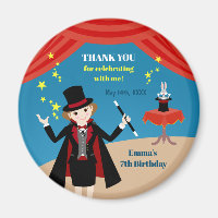 Magician Girl Show Birthday Party