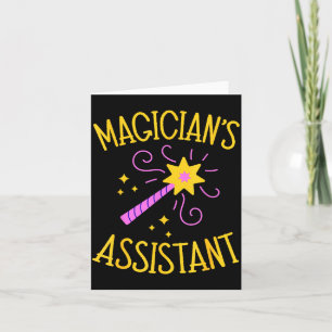 Magician Istant Costume Kids Men Women Birthday Ch Card