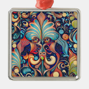Magician Metal Ornament