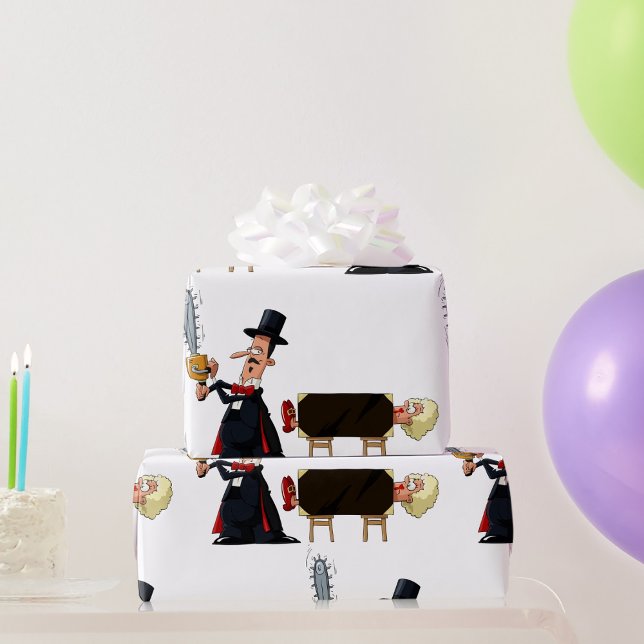 Magician Performing Wrapping Paper (Creator Uploaded)