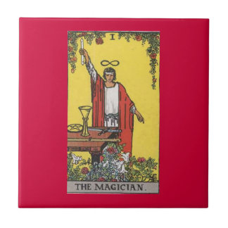 Magician tarot card image tile