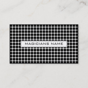 MAGICIANS AND ILLUSIONIST BUSINESS CARD