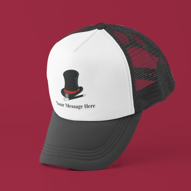 Magicians Hat and Magic Wand Personalized (Creator Uploaded)