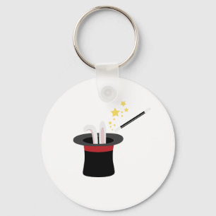 Magicians Hat Keychain