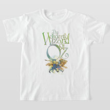 Magicien classique de T-shirt Oz avec les amis de