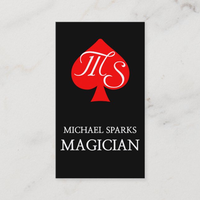 Magicien moderne de carte Poker divertissement (Devant)