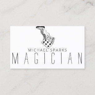 Magicien moderne de carte Poker divertissement