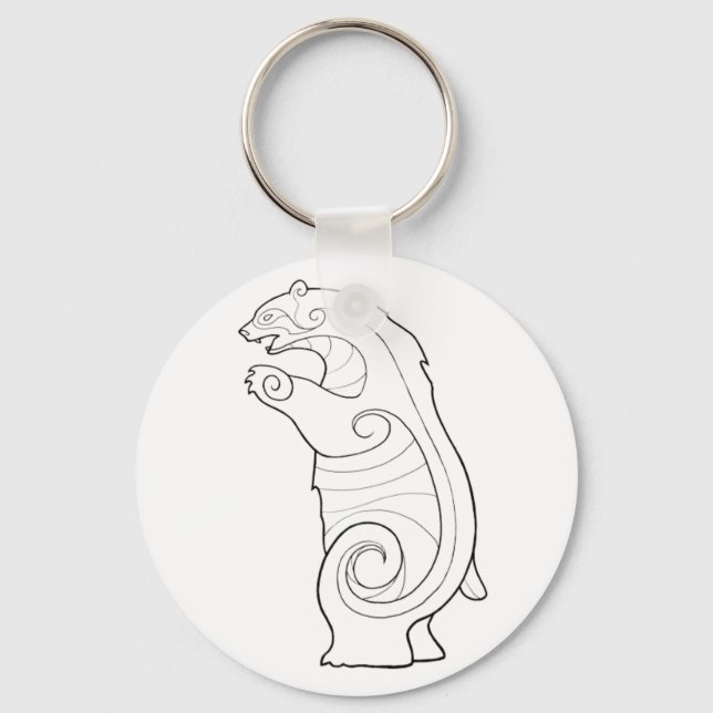 Magick - Bear Keychain (Front)