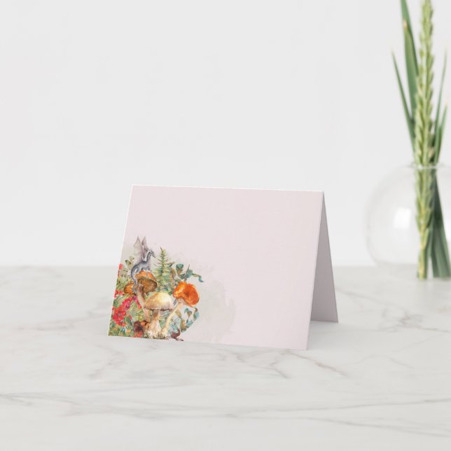 Magick Champhrooms et Dragons Merci Cartes (Devant)