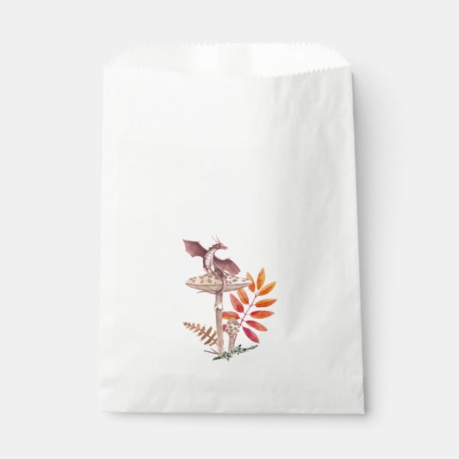 Magick Mushrooms and Dragons Favour Bags (Front)