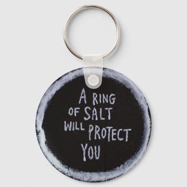 Magick : Salt Keychain (Front)