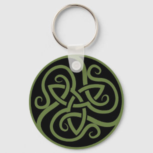 Magick - Triquetra Keychain