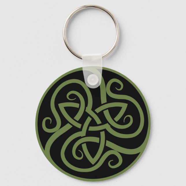 Magick - Triquetra Keychain (Front)