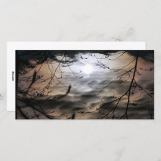 Magickal Moonscape (blank inside) Holiday Card