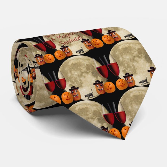 Magickal Samhain Tie (Rolled)