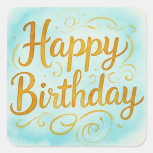 MagickalBirthdays  Square Sticker