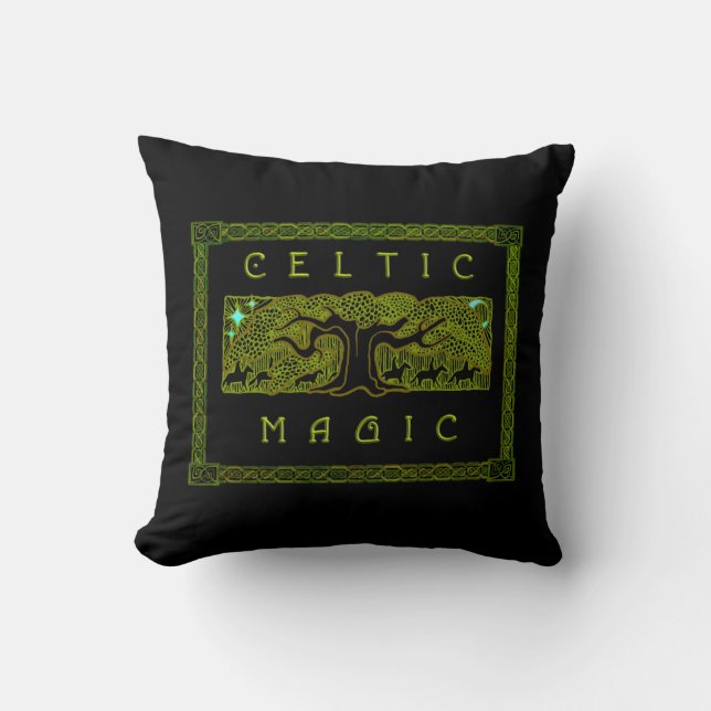Magie celtique - Le grand Coussin de l'arbre (Recto)