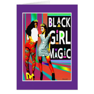 Magie de fille noire 