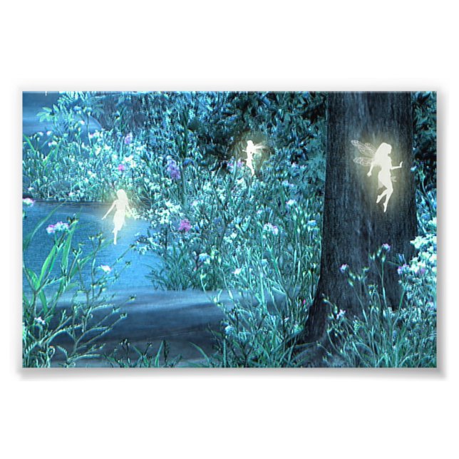 Magie de nuit imprimé photo 6x4 (Devant)