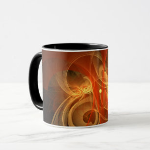Magie du matin Mug de café Abstrait