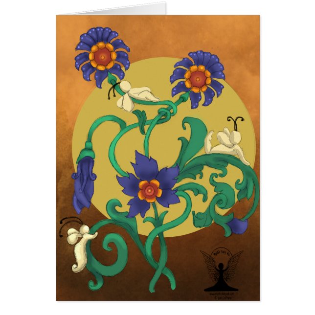 Magie florale d'art féerique mythique (Devant)