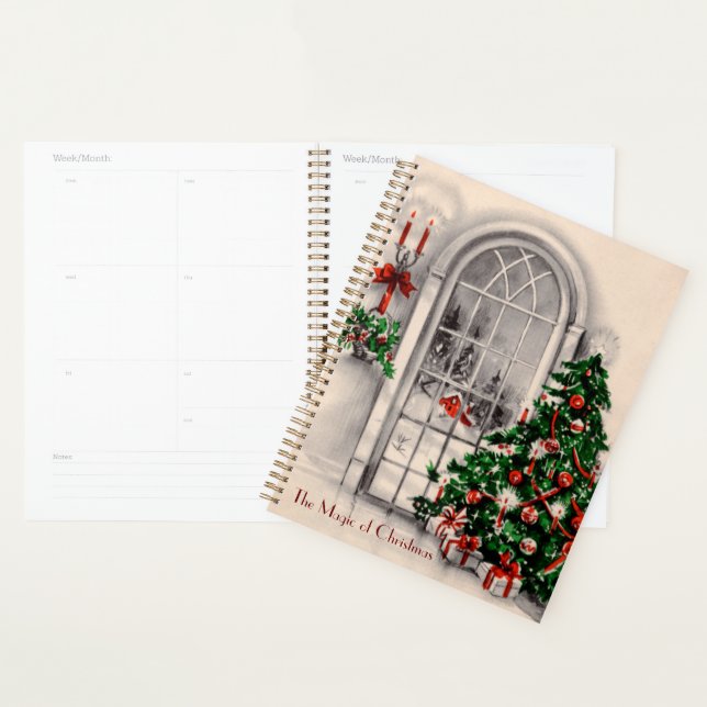 Magie personnalisée de Noël (Devant avec enveloppe)