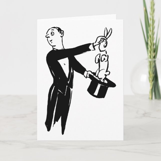 Magique - Carte de voeux (Devant)