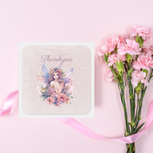 Magique Fairy Thankyou Pastel Sticker & Étiquettes