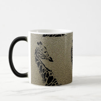 Magique Giraffe métallique Brown ~ Mug de morphing
