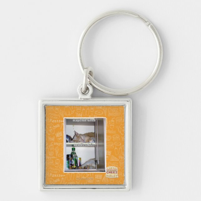 Magishun Kitteh Keychain (Front)