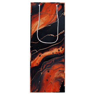 Magma Bloom Wine Gift Bag