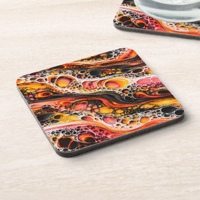 Magma Cells Coaster (Left Side)
