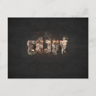 Magma Effect Postcard