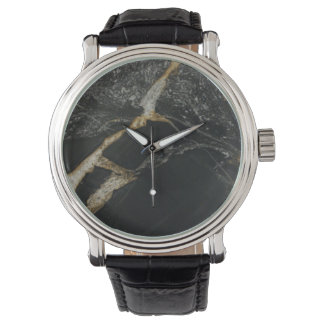 "magma gold" Granite-look WRISTWATCH