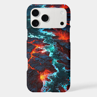 Magma Meets Ocean Neon Glow Case Phone Cover