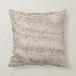 Magna Carta Throw Pillow
