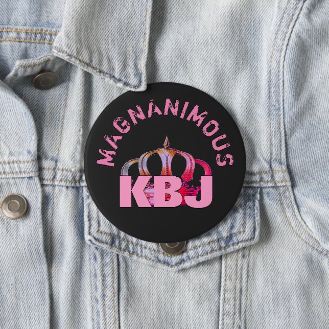 Magnanimous KBJ Keepsake Jumbo Button (In Situ)