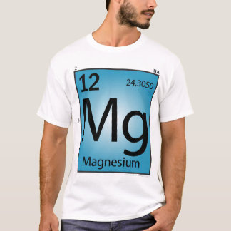 Magnesium (Mg) Element T-Shirt - Front Only