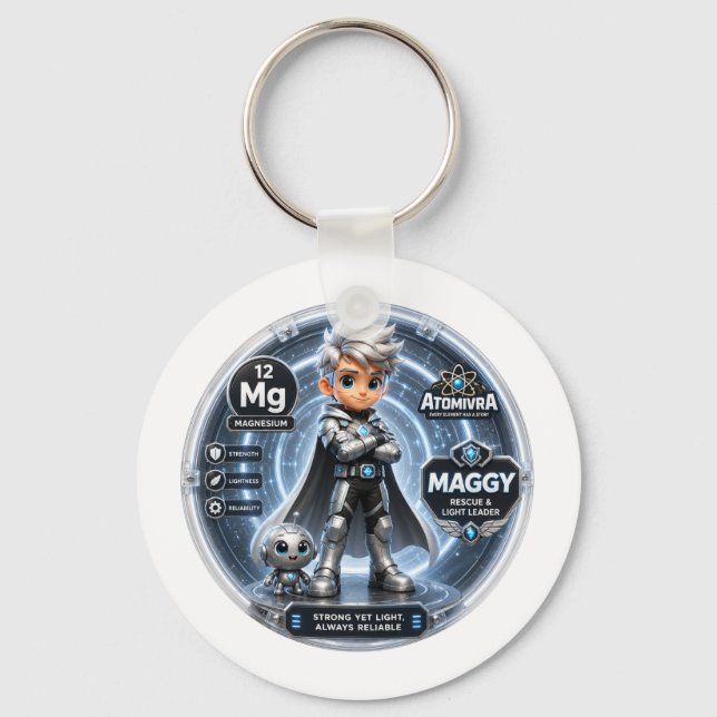  Magnesium thermal tumblers Keychain (Front)