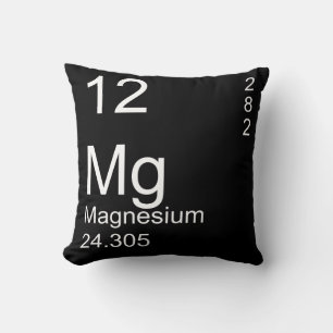 Magnesium Throw Pillow