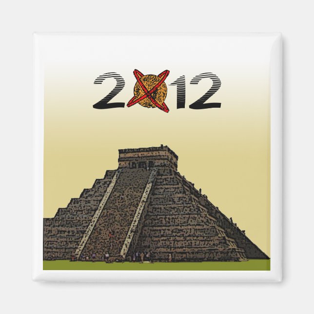 Magnet 2012 "Mayan Chichen Itza Kukulkan" (Devant)