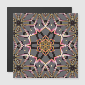 Magnet à Rosette Dorée